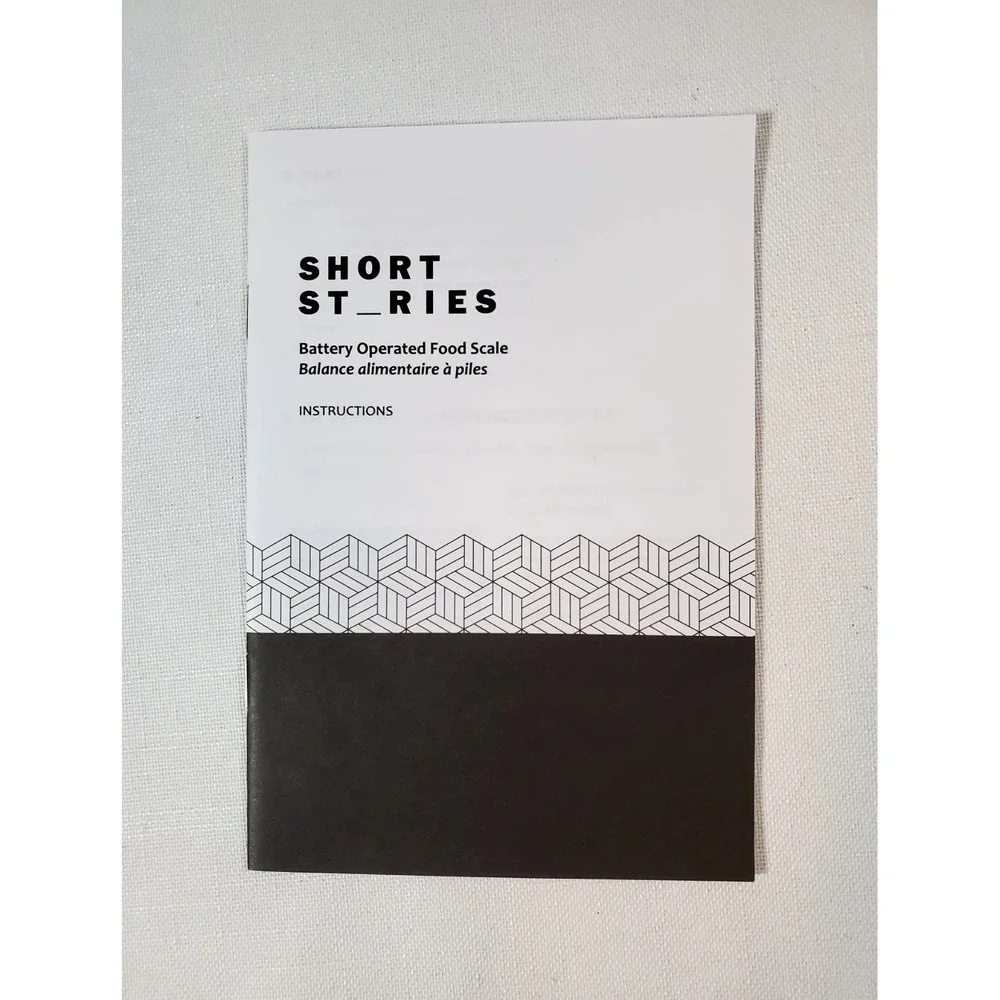 New ● Short Stories Digital Food‎ Scale ● Rose Gold ● Battery Operated